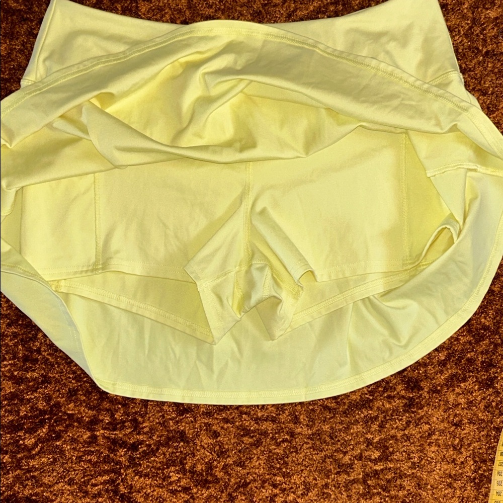 All in Motion Sunny Yellow Mini Skirt - Picture 4 of 6